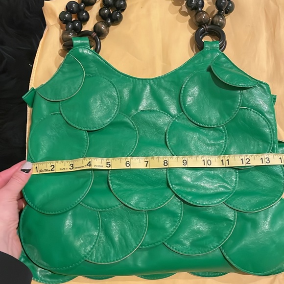 Kelly Green Faux leather bag - Picture 5 of 9